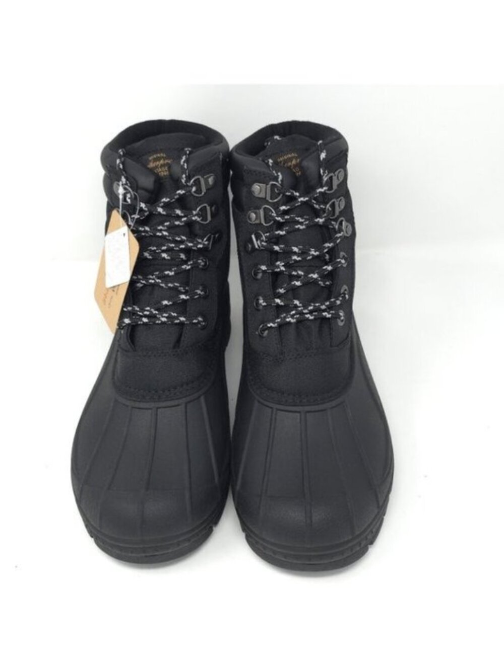 New Weatherproof Joe Vintage Black Outdoor Boots Men’s 9M - Picture 6 of 7